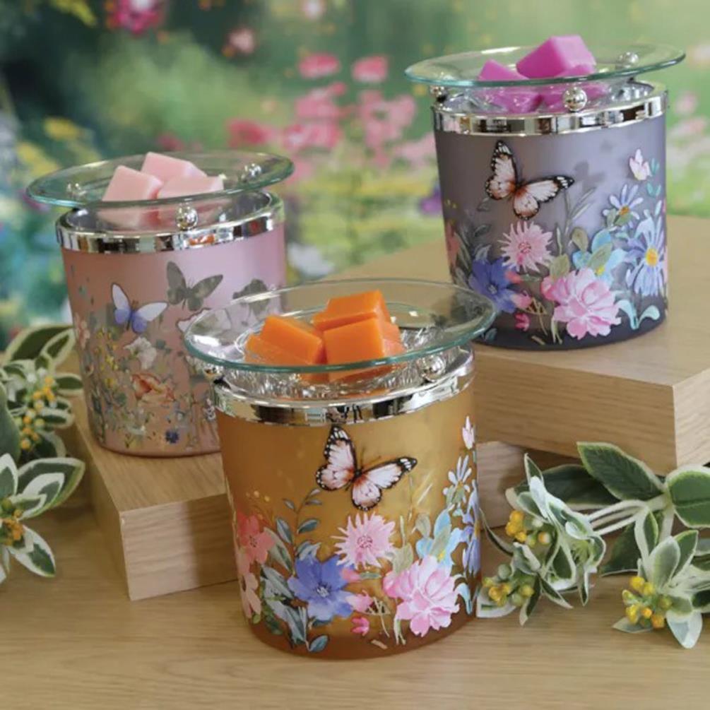 Aroma Purple Butterfly Wax Melt Warmer Extra Image 2